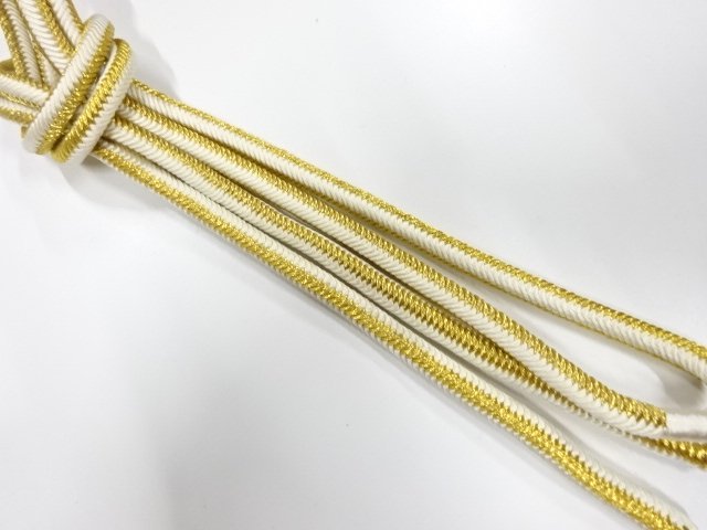 JAPANESE KIMONO / HAND-TIED OBIJIME